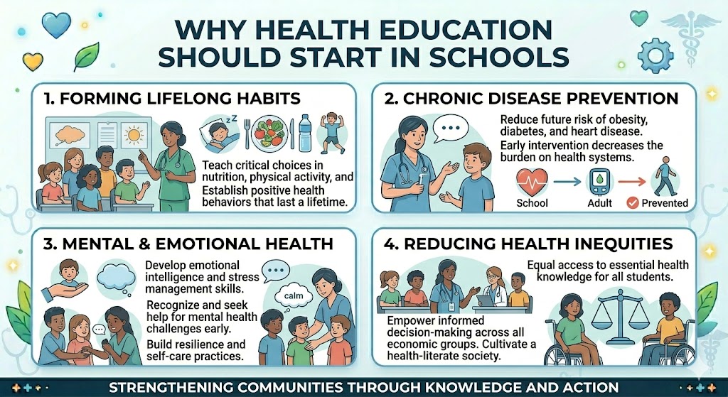 Why Health Education Should Start in Schools