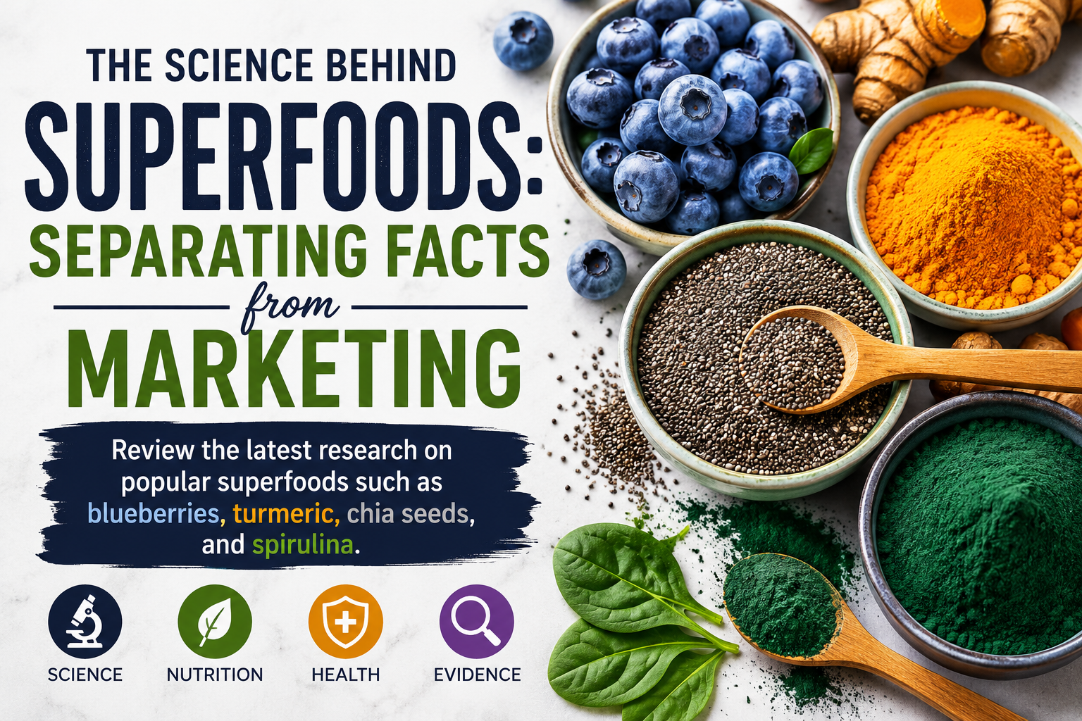 The Science Behind Superfoods: Separating Facts from Marketing